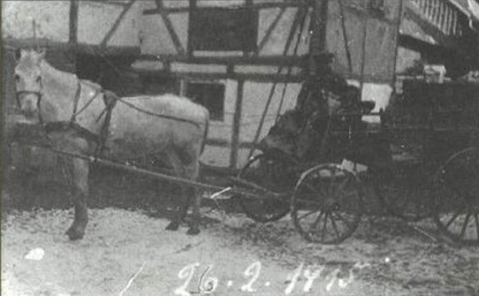 Franz Kopp bringt Brot nach Schwiegershausen und Osterode, 26. 2. 1915